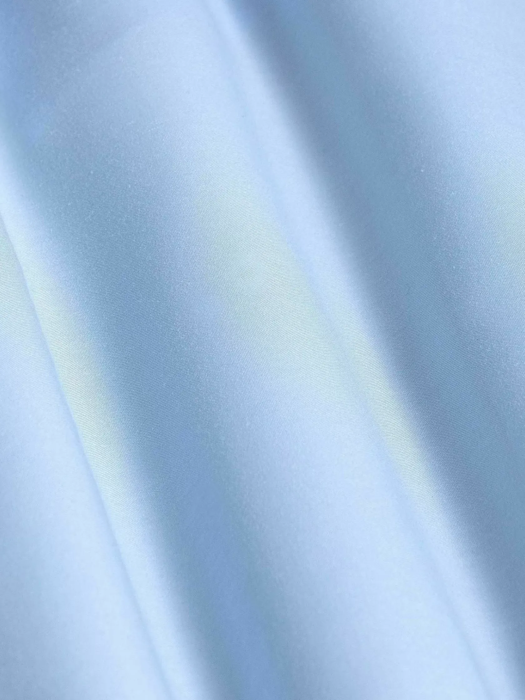 Wam Denim Overhemd Lange Mouwen|Metz Solid Blue Overhemd Lange Mouw