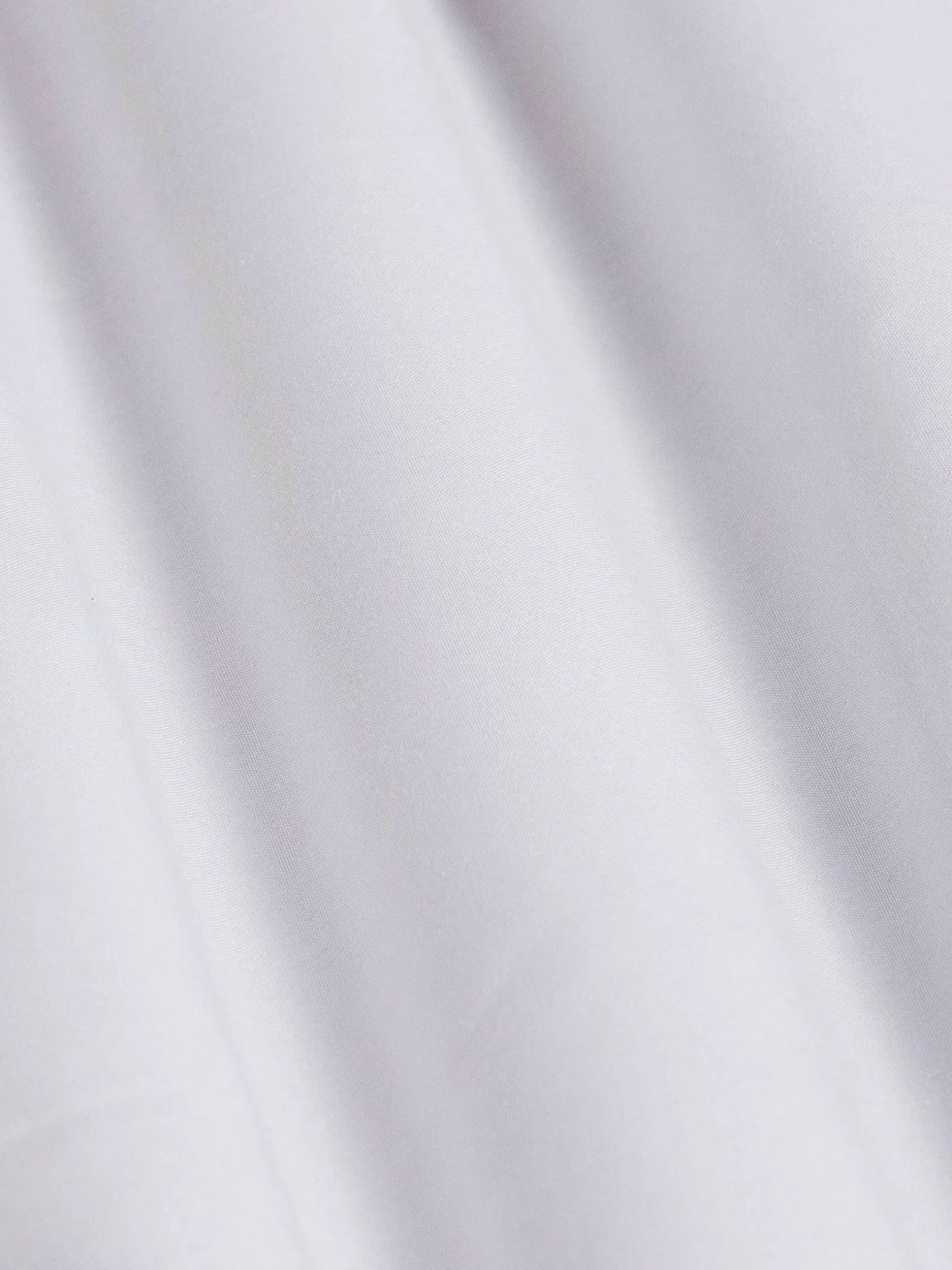 Wam Denim Overhemd Lange Mouwen|Metz Solid White Overhemd Lange Mouw