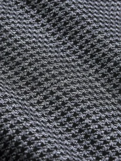 Wam Denim Colberts|Minevra Checked Slim Fit Black Grey Colbert