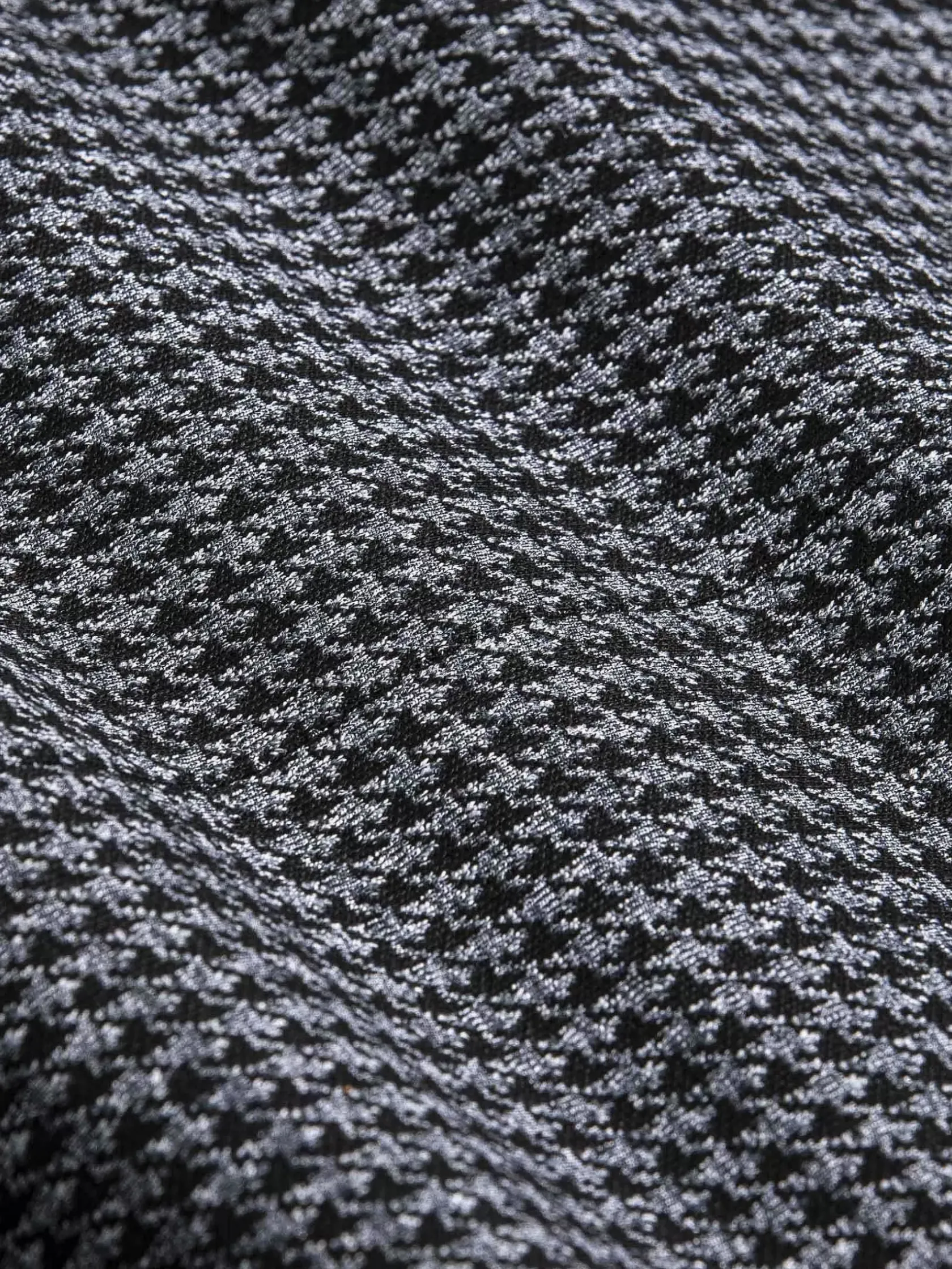 Wam Denim Colberts|Minevra Checked Slim Fit Black Grey Colbert