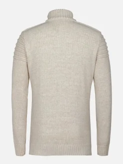 Wam Denim Truien|Minevre Pattern Beige Truien