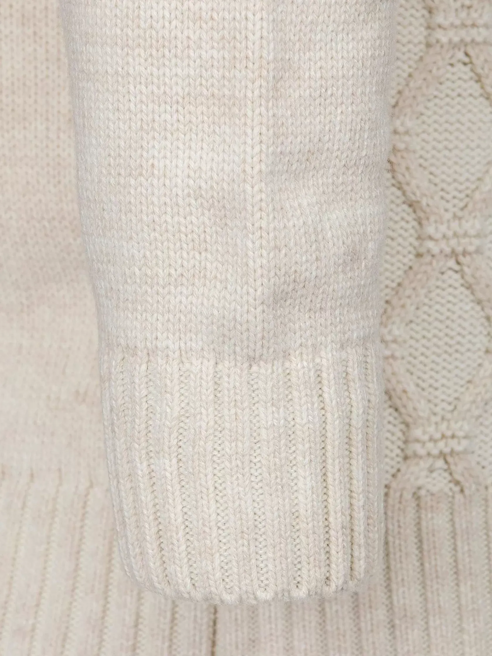 Wam Denim Truien|Minevre Pattern Beige Truien