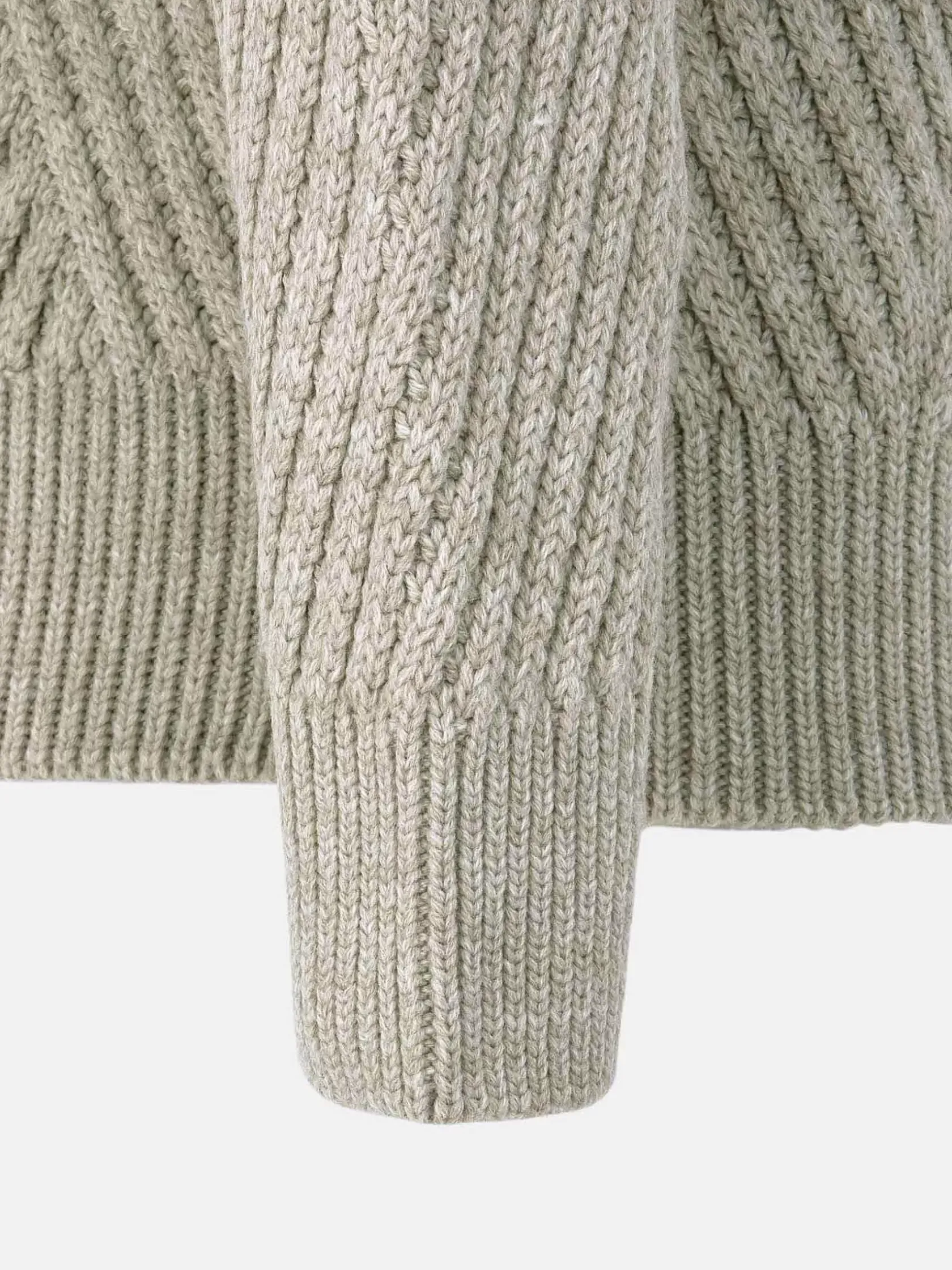 Wam Denim Truien|Minnesota Pattern Crew Neck Beige Truien