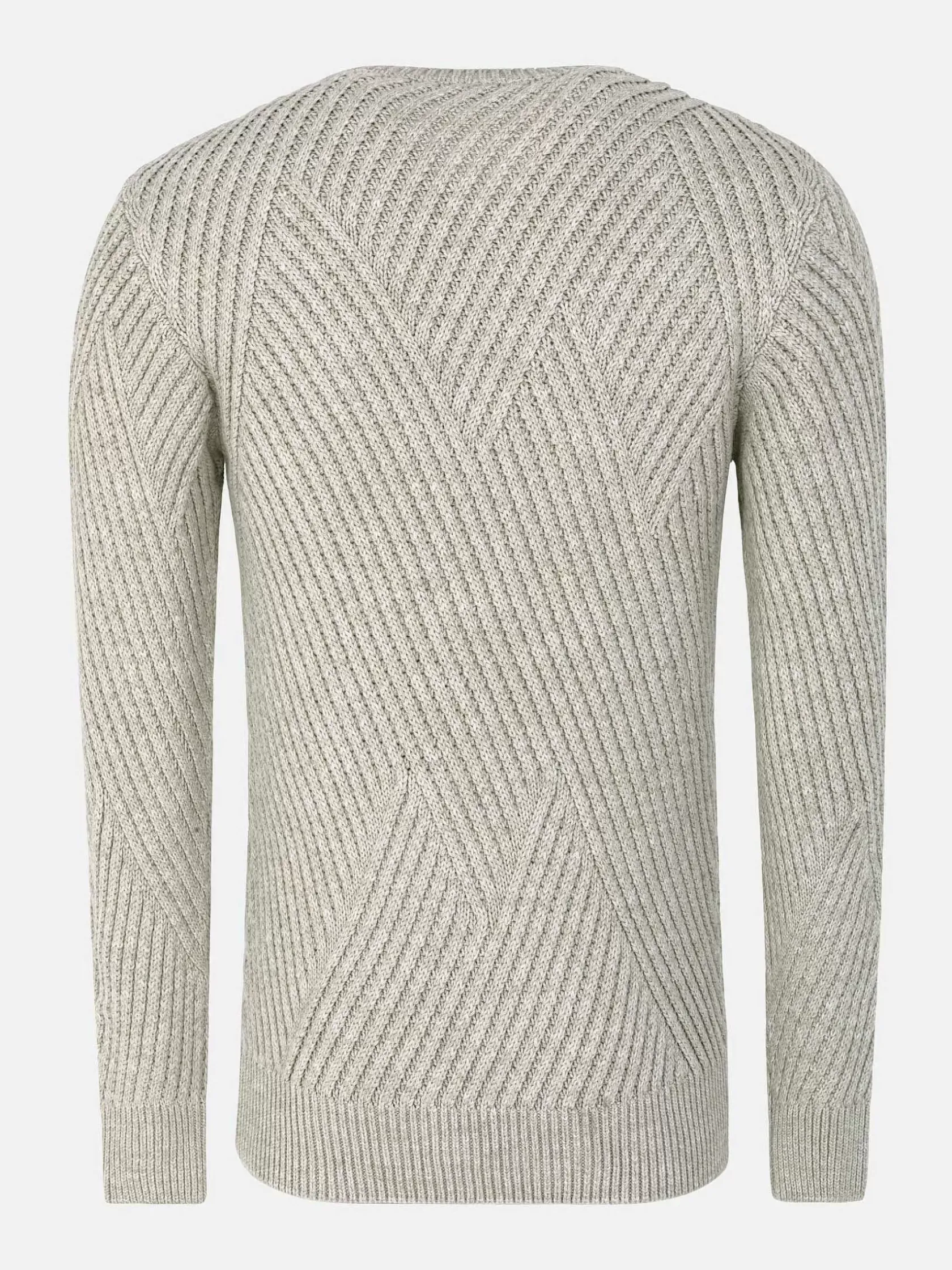 Wam Denim Truien|Minnesota Pattern Crew Neck Beige Truien