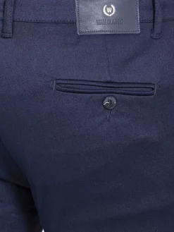 Wam Denim Chino'S|Moyale Stretch Washed Navy Chino