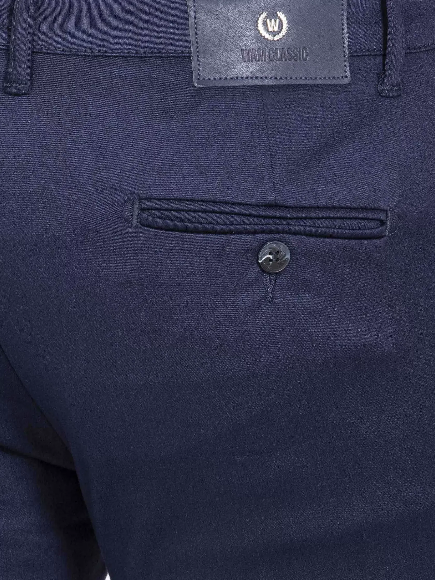 Wam Denim Chino'S|Moyale Stretch Washed Navy Chino