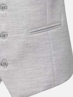 Wam Denim Gilets|Newsted Comfort Light Grey Gilet