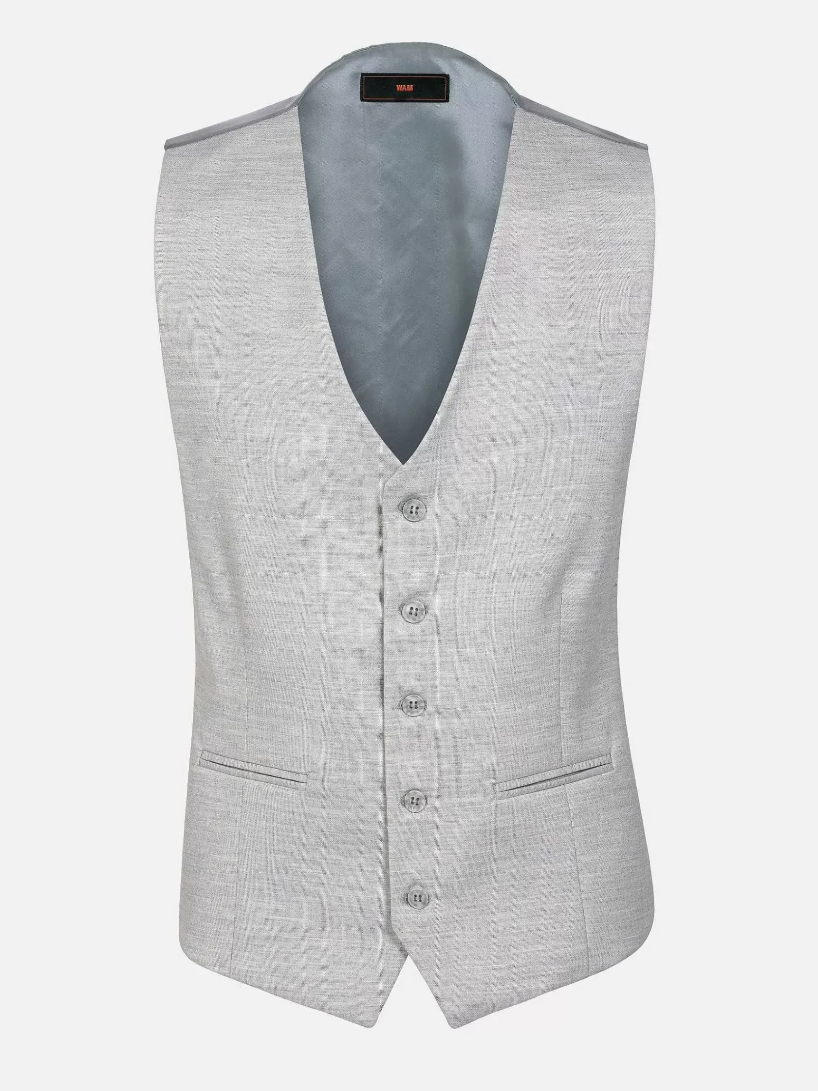 Wam Denim Gilets|Newsted Comfort Light Grey Gilet
