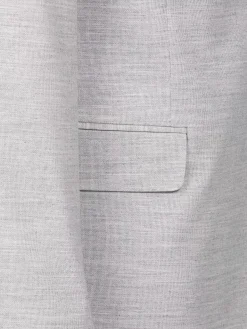 Wam Denim Colberts|Newsted Comfort Wide Lapel Light Grey Colbert