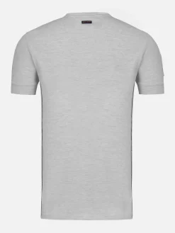 Wam Denim T-Shirts|Oberursel Slim Fit Grey T-Shirt