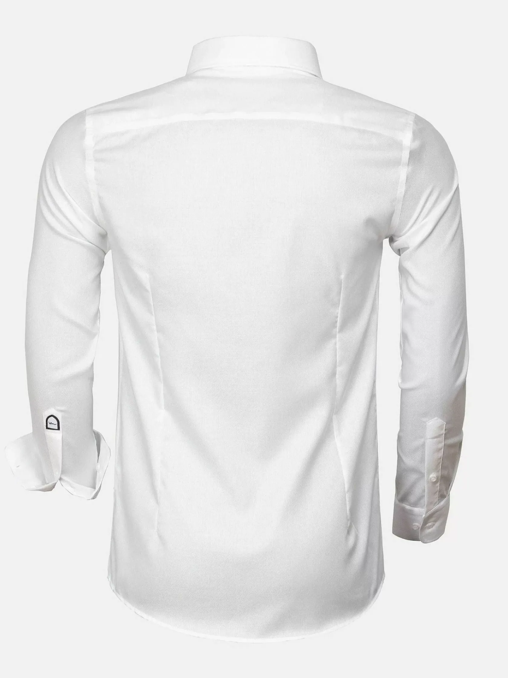 Wam Denim Overhemd Lange Mouwen|Overhemd 75613 Burgos White