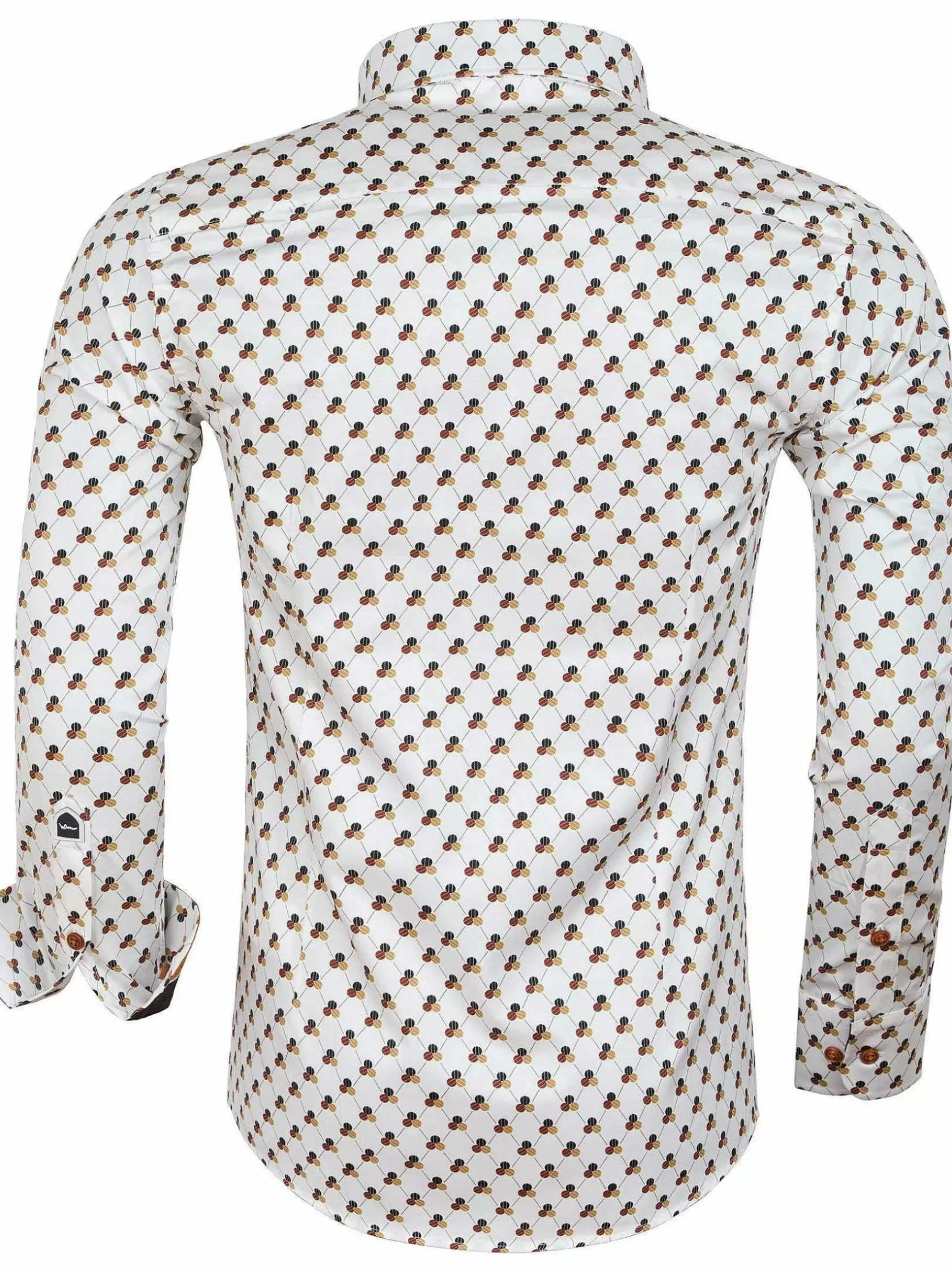Wam Denim Overhemd Lange Mouwen|Overhemd 75626 Cadiz White