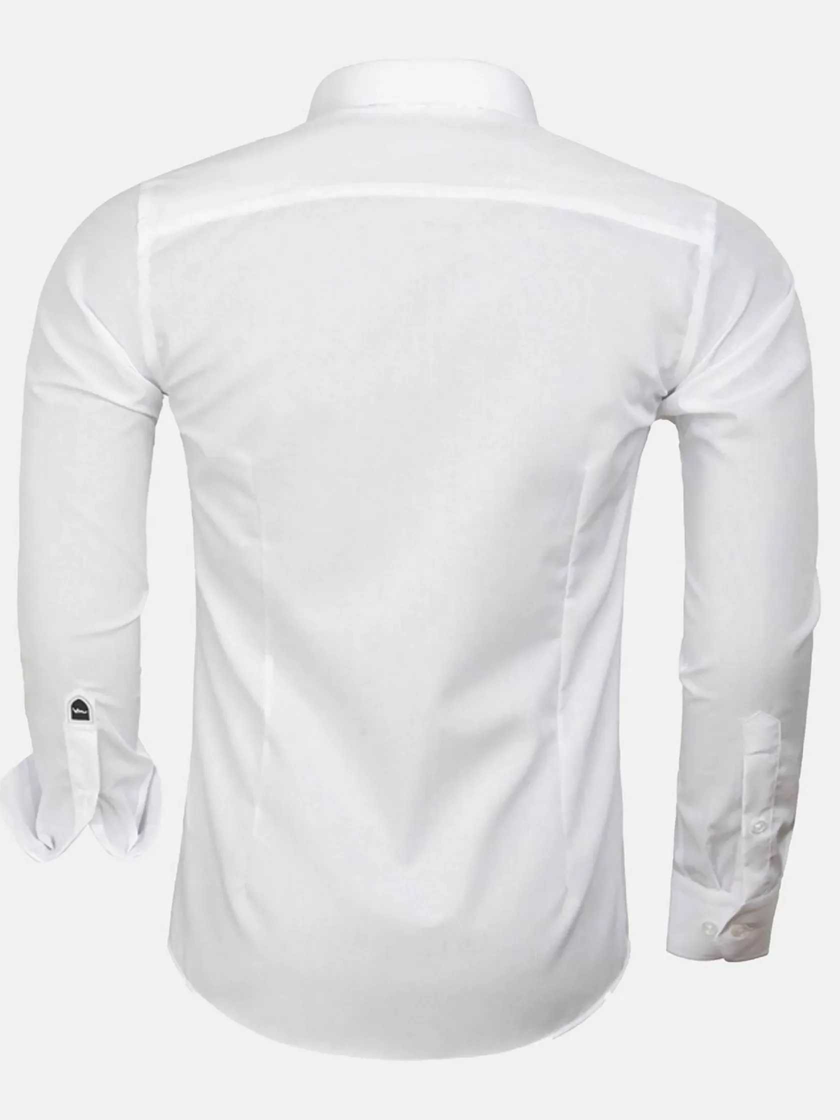 Wam Denim Overhemd Lange Mouwen|Overhemd 75647 Canico White