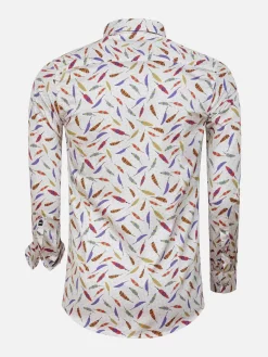 Wam Denim Overhemd Lange Mouwen|Overhemd 75644 Elvas Beige