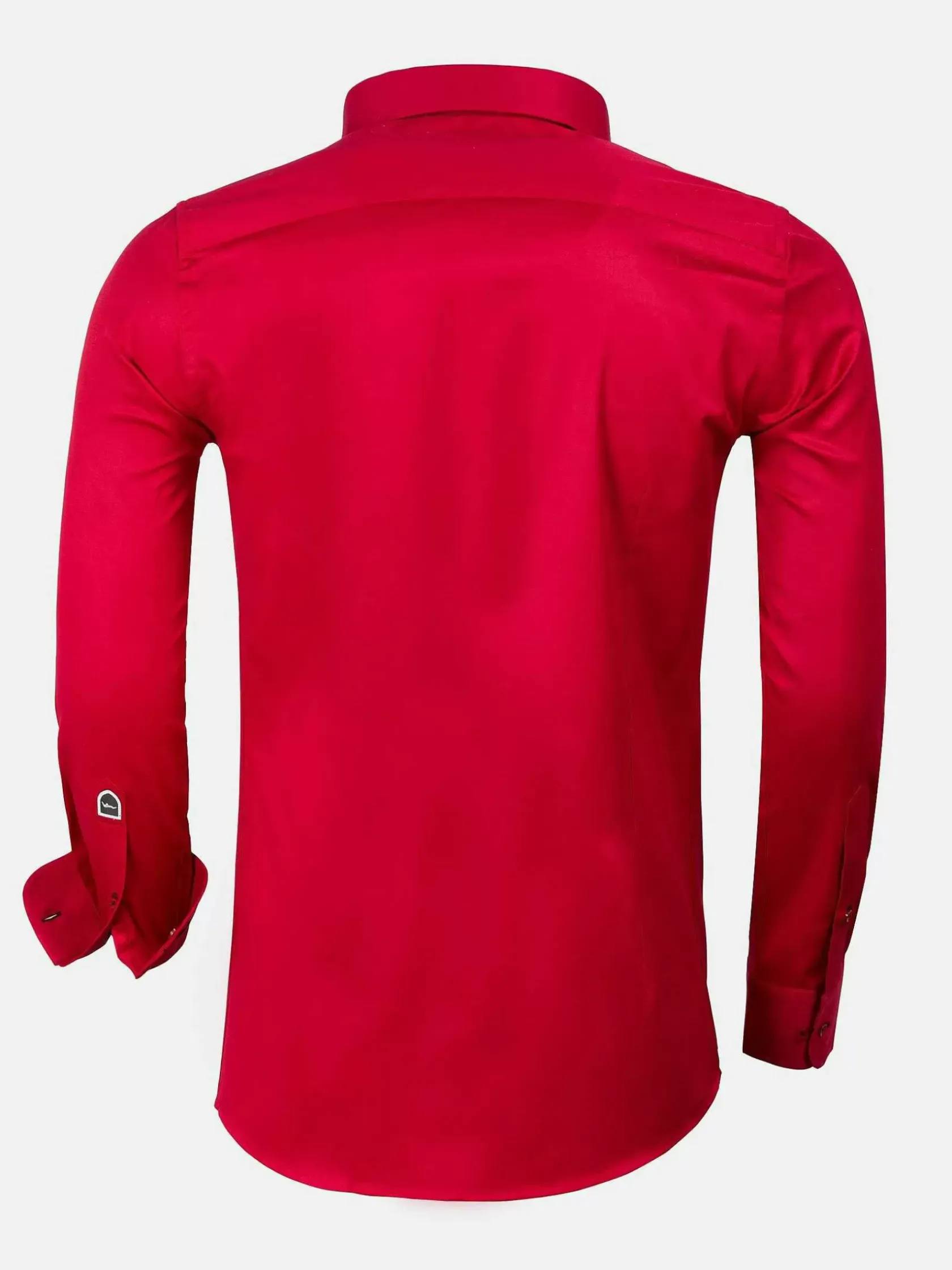 Wam Denim Overhemd Lange Mouwen|Overhemd 75525 Jaen Red