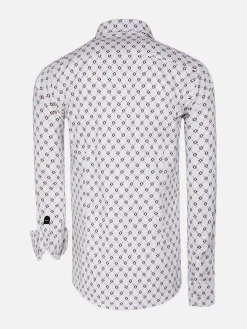 Wam Denim Overhemd Lange Mouwen|Overhemd Lange Mouw 75705 Antoon White