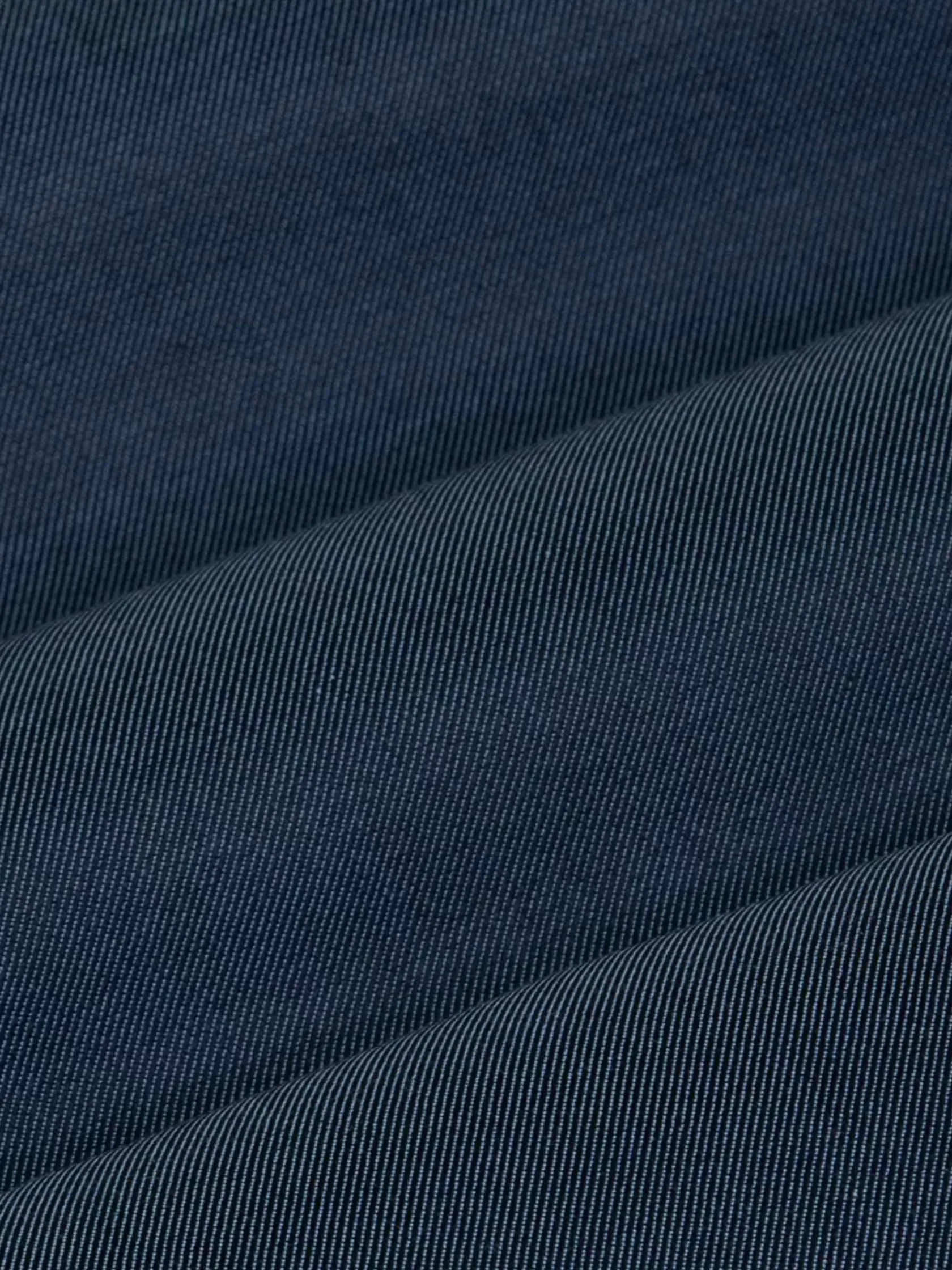 Wam Denim Overhemd Lange Mouwen|Overhemd Lange Mouw 75754 Caesar Dark Indigo