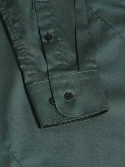 Wam Denim Overhemd Lange Mouwen|Overhemd Lange Mouw 75716 Morebo Green