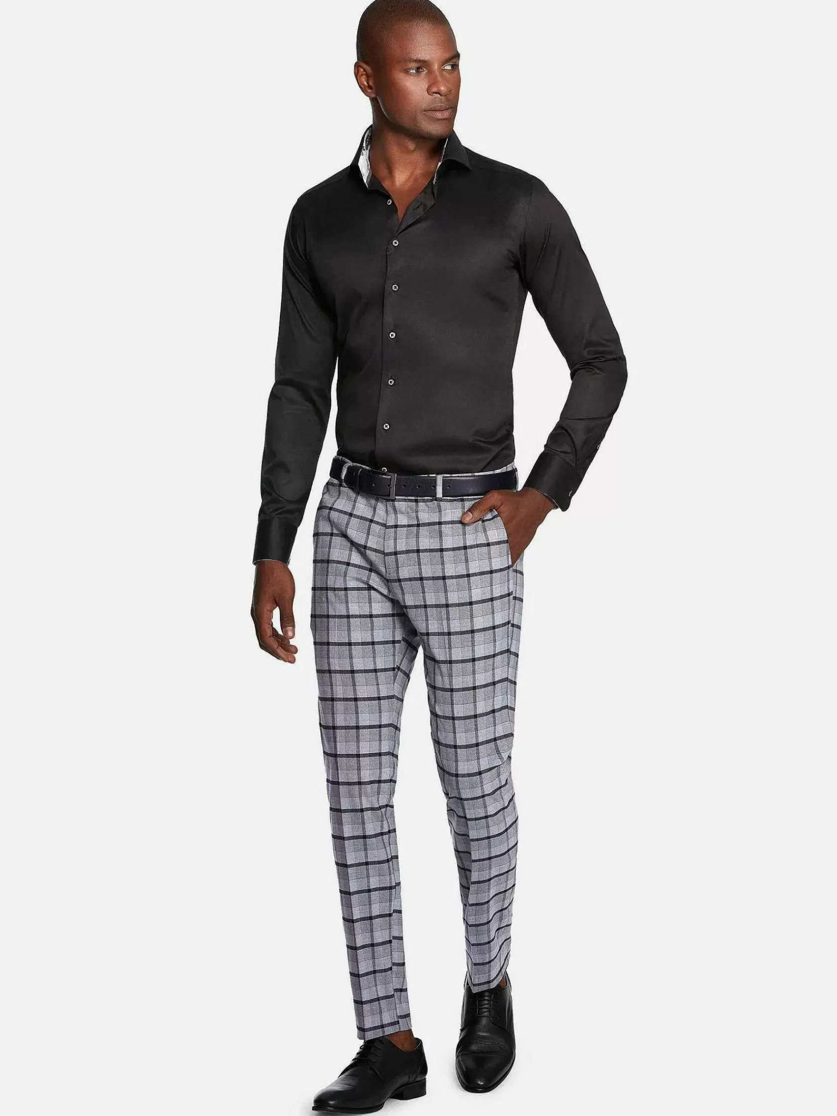 Wam Denim Overhemd Lange Mouwen|Overhemd Lange Mouw 75679 Pavel Black