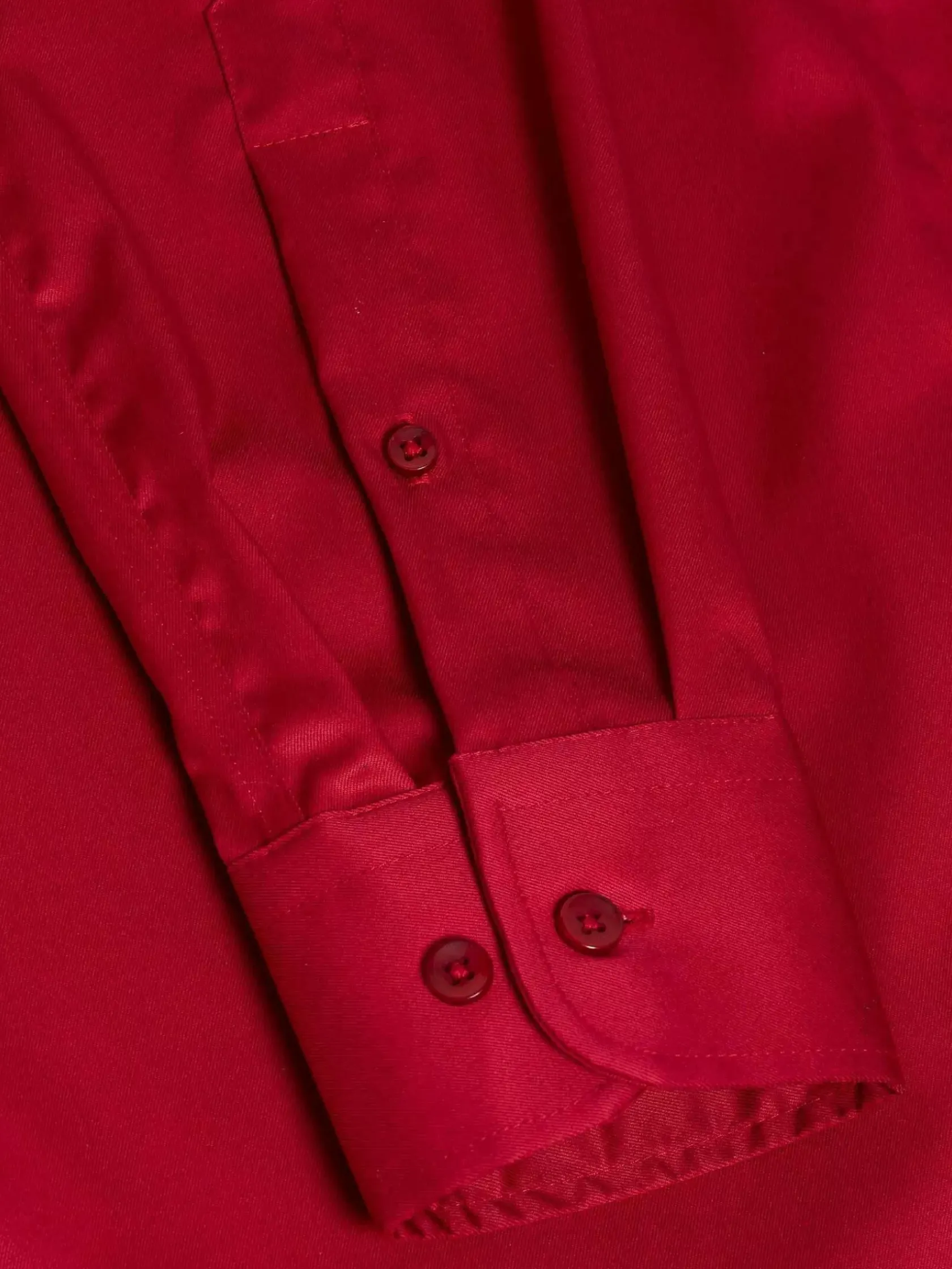Wam Denim Overhemd Lange Mouwen|Overhemd Lange Mouw 75665 Pelle Red