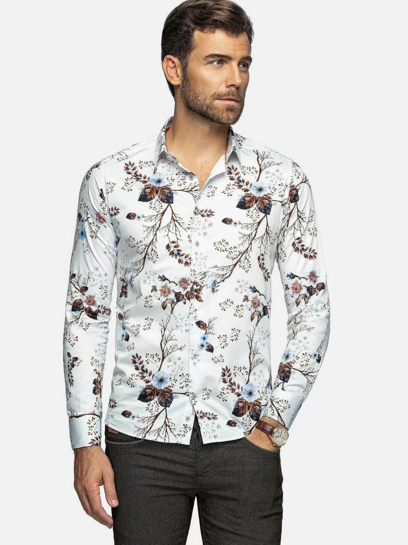 Wam Denim Overhemd Lange Mouwen|Overhemd Lange Mouw 75693 Rennes