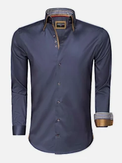 Wam Denim Overhemd Lange Mouwen|Overhemd Lange Mouw Roma 75428