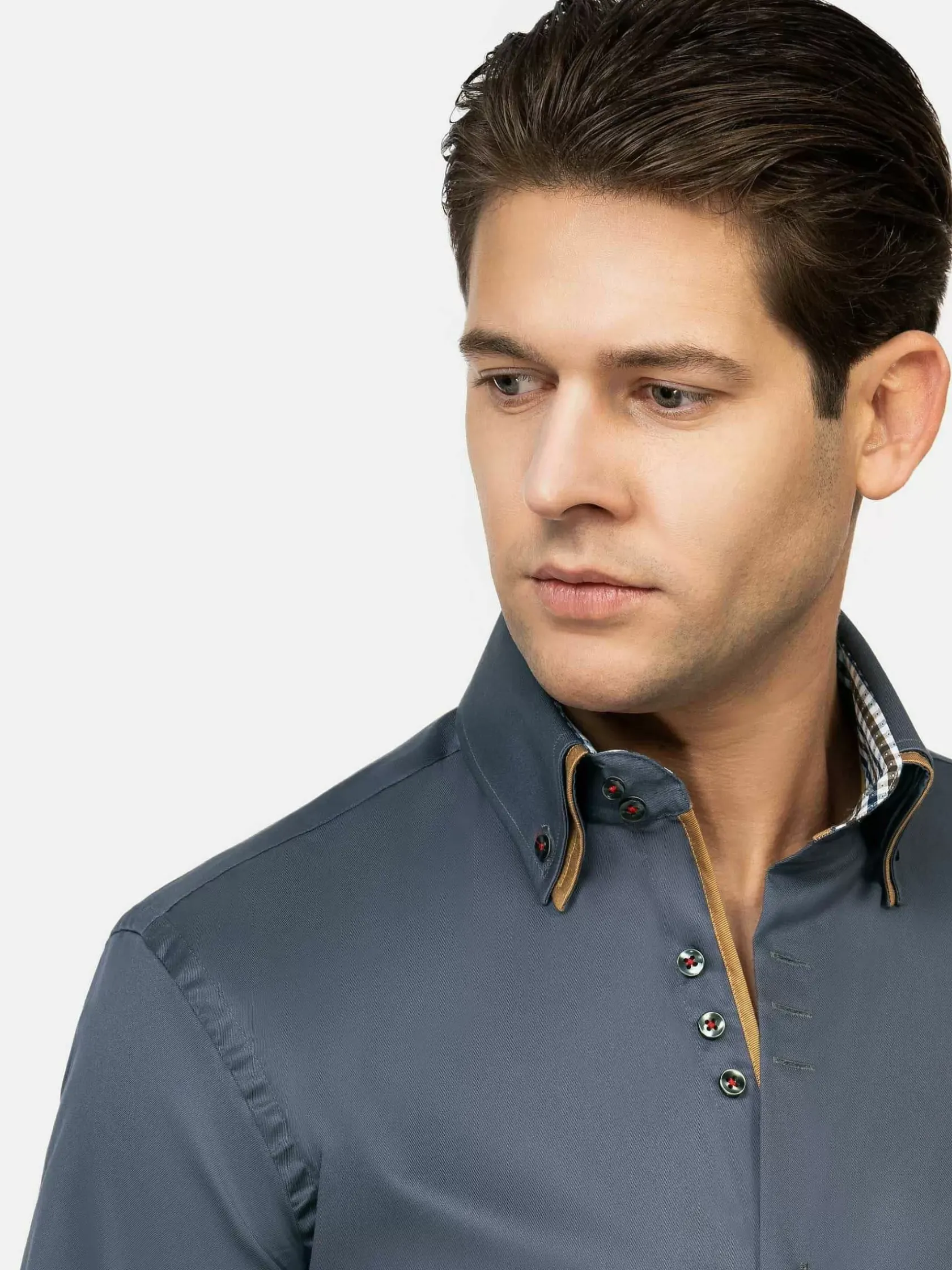 Wam Denim Overhemd Lange Mouwen|Overhemd Lange Mouw Roma 75428