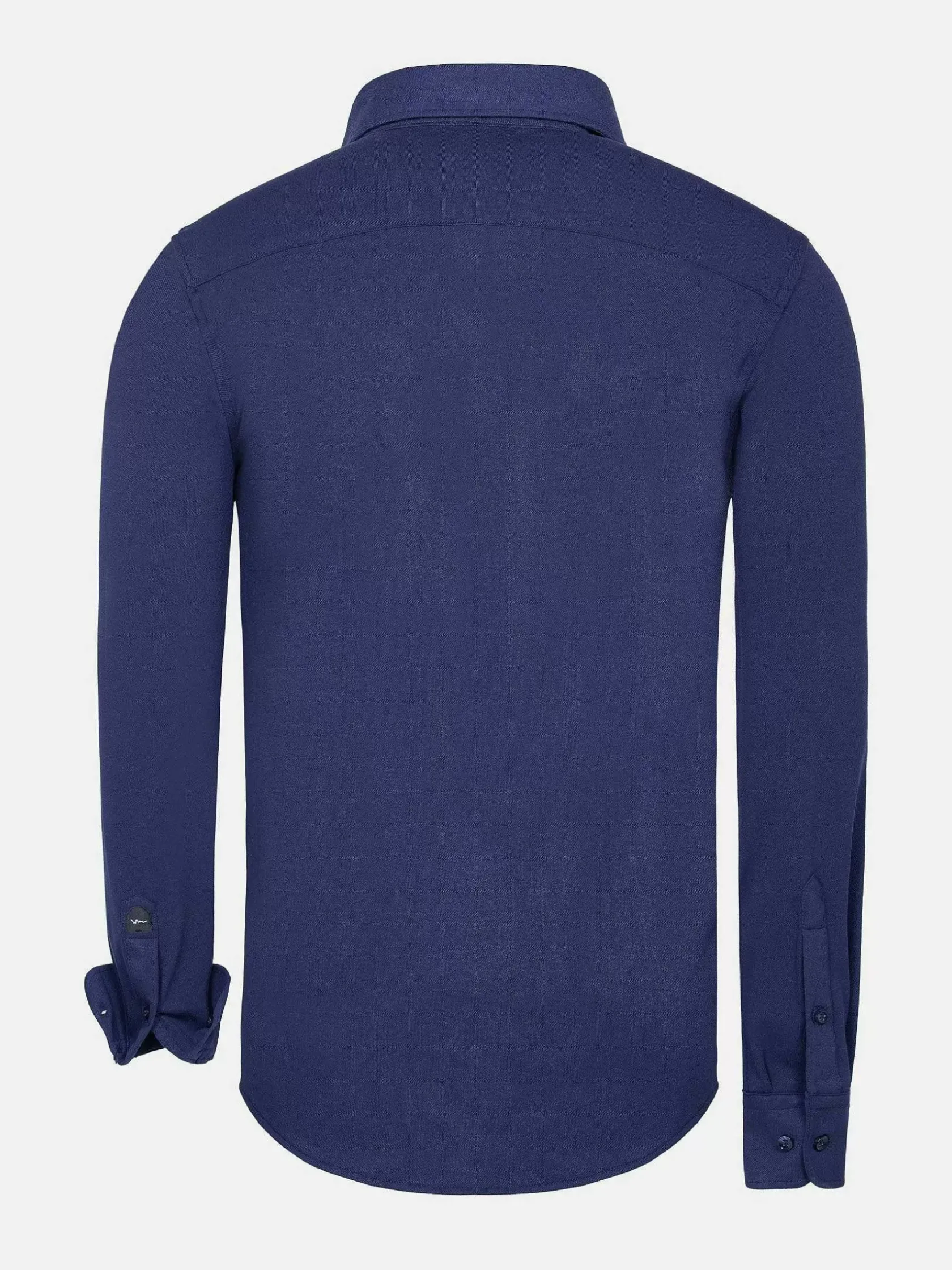 Wam Denim Overhemd Lange Mouwen|Overhemd Lange Mouw 75660 Sella Navy