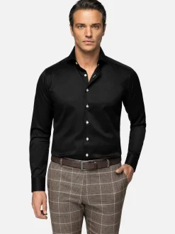 Wam Denim Overhemd Lange Mouwen|Overhemd Lange Mouw 75718 Sydney Black
