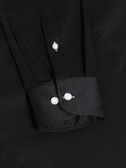 Wam Denim Overhemd Lange Mouwen|Overhemd Lange Mouw 75718 Sydney Black