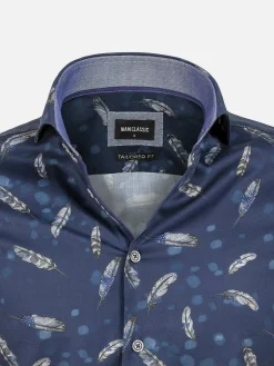 Wam Denim Overhemd Lange Mouwen|Overhemd 75602 Murcia Navy