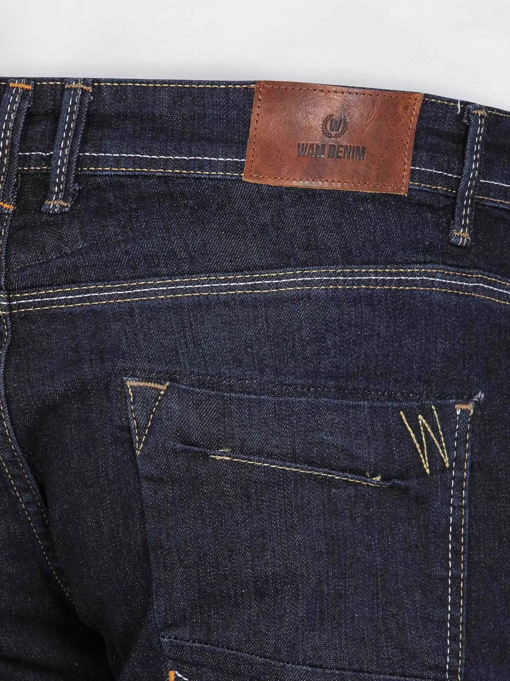 Wam Denim Jeans|Oxford Slim Fit Dark Navy Jeans