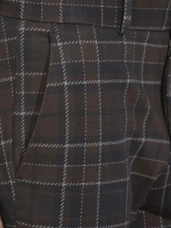 Wam Denim Pantalons|Pantalon 82151 Aleon Brown Navy