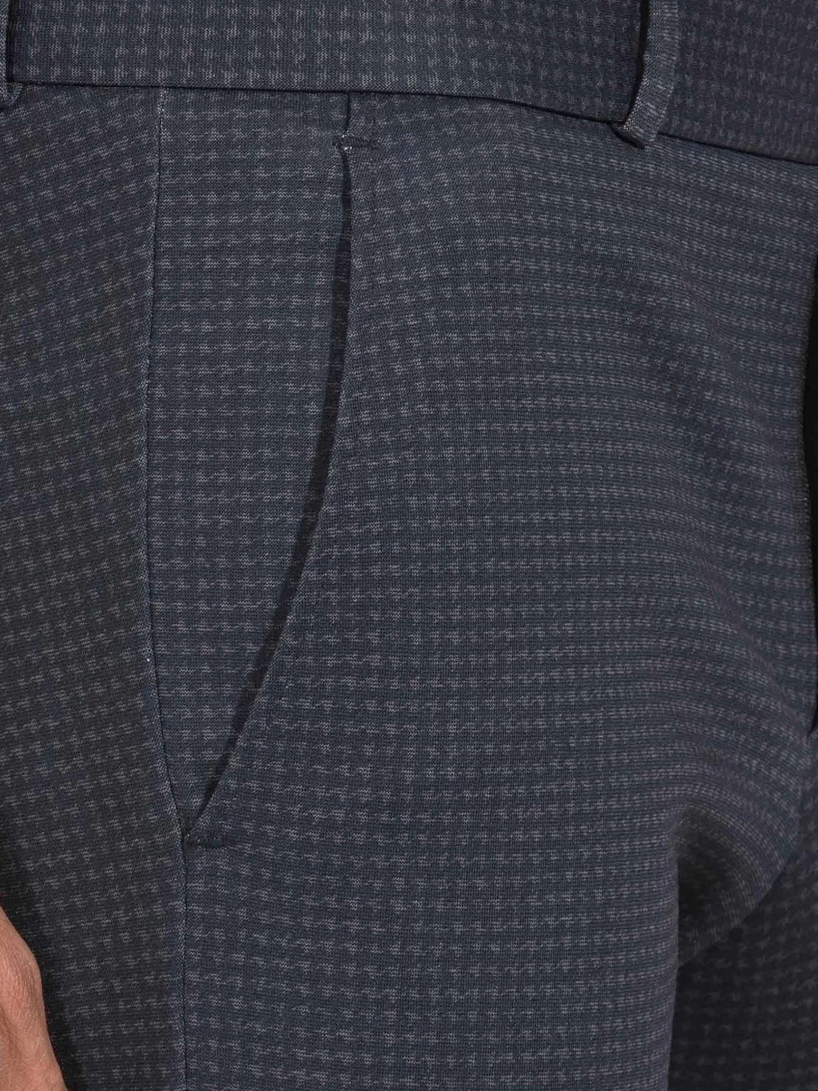 Wam Denim Pantalons|Pantalon 82151 Aleon Navy Grey