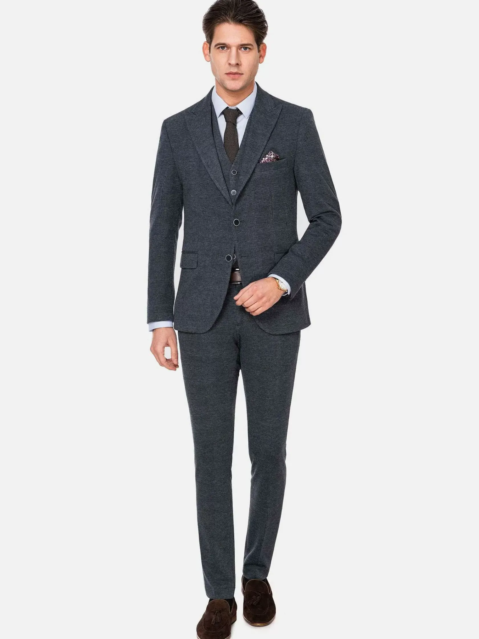 Wam Denim Pantalons|Pantalon 70066 Fredin Anthracite