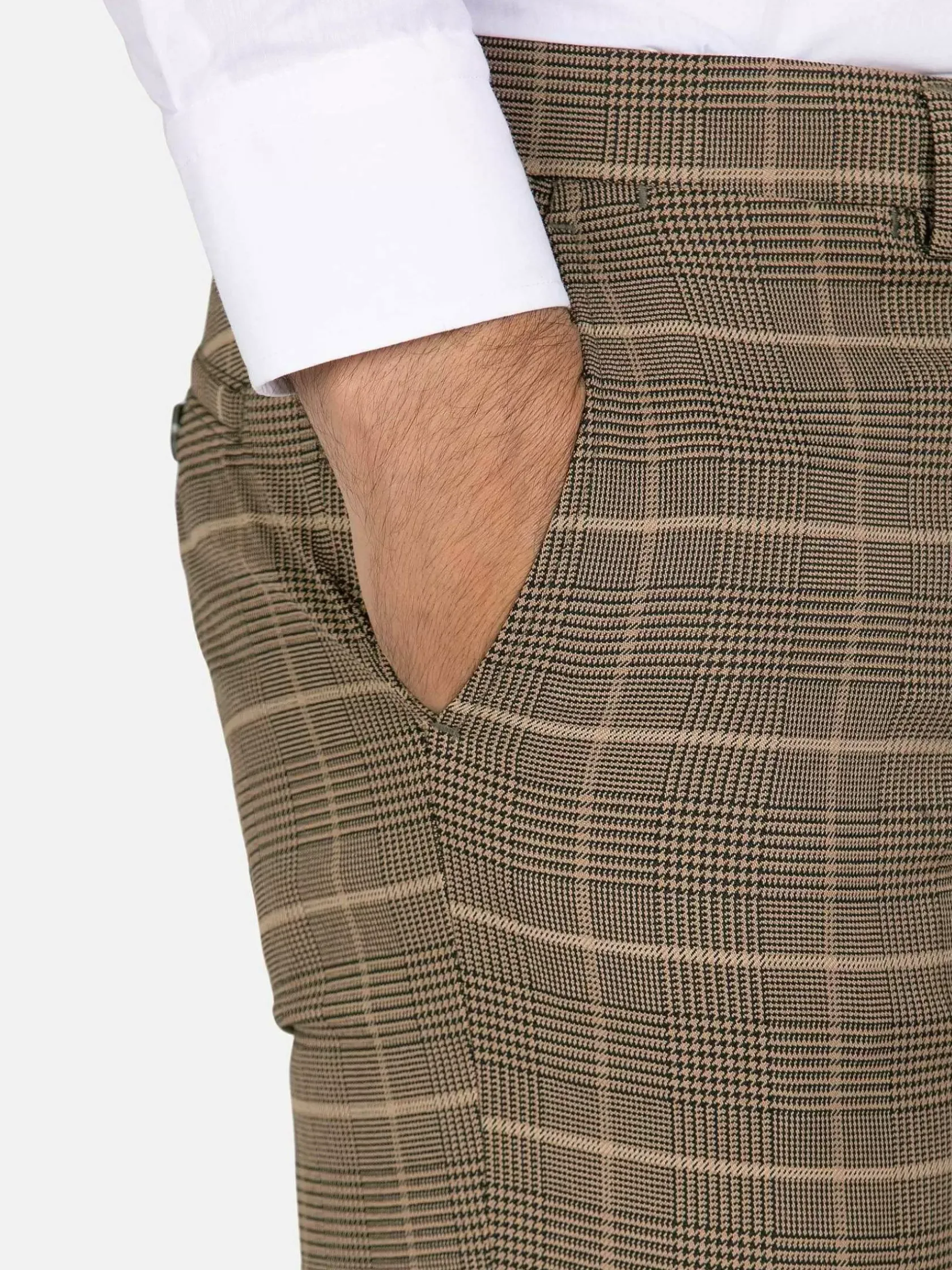 Wam Denim Pantalons|Pantalon 72322 Gerious Beige