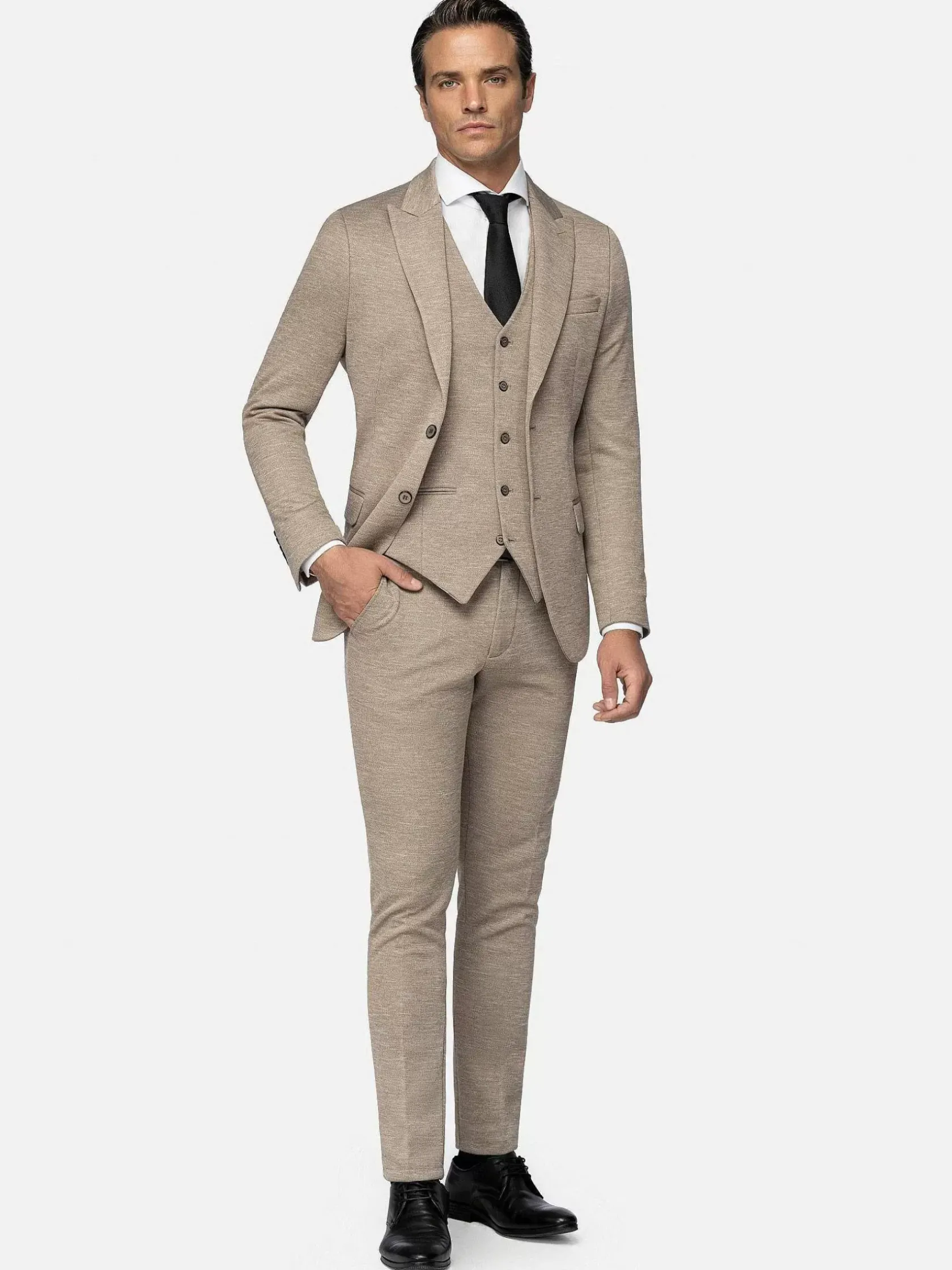 Wam Denim Pantalons|Pantalon 70078 Gracia Beige 1