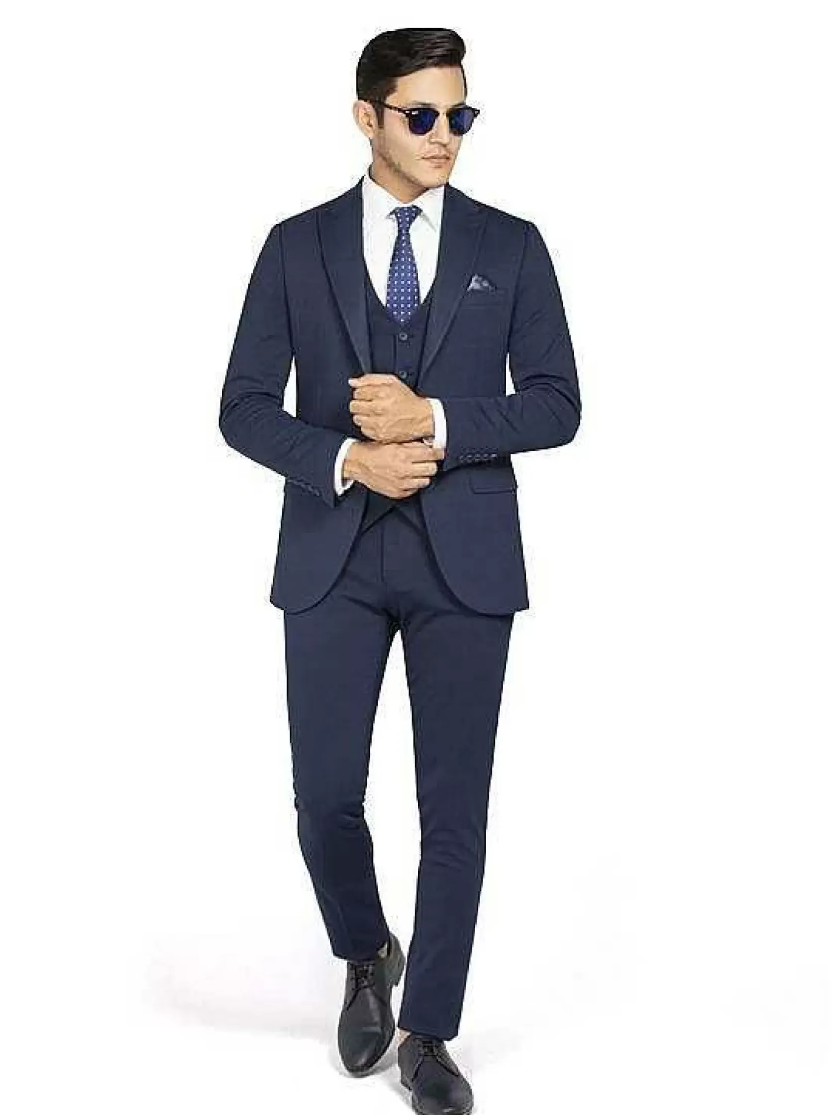 Wam Denim Pantalons|Pantalon 70051 Nice Navy