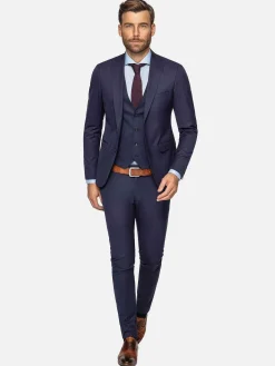 Wam Denim Pantalons|Pantalon 70071 Scotsville Navy