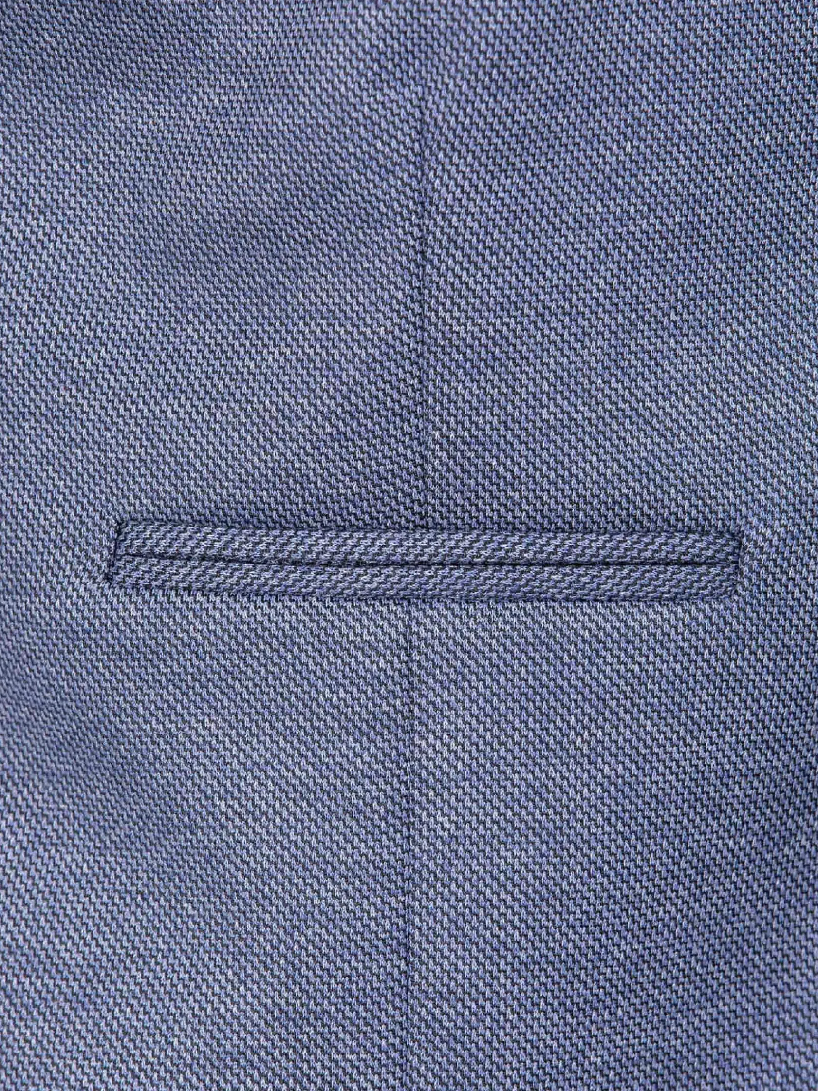 Wam Denim Gilets|Plaid Vest Fabian Blue