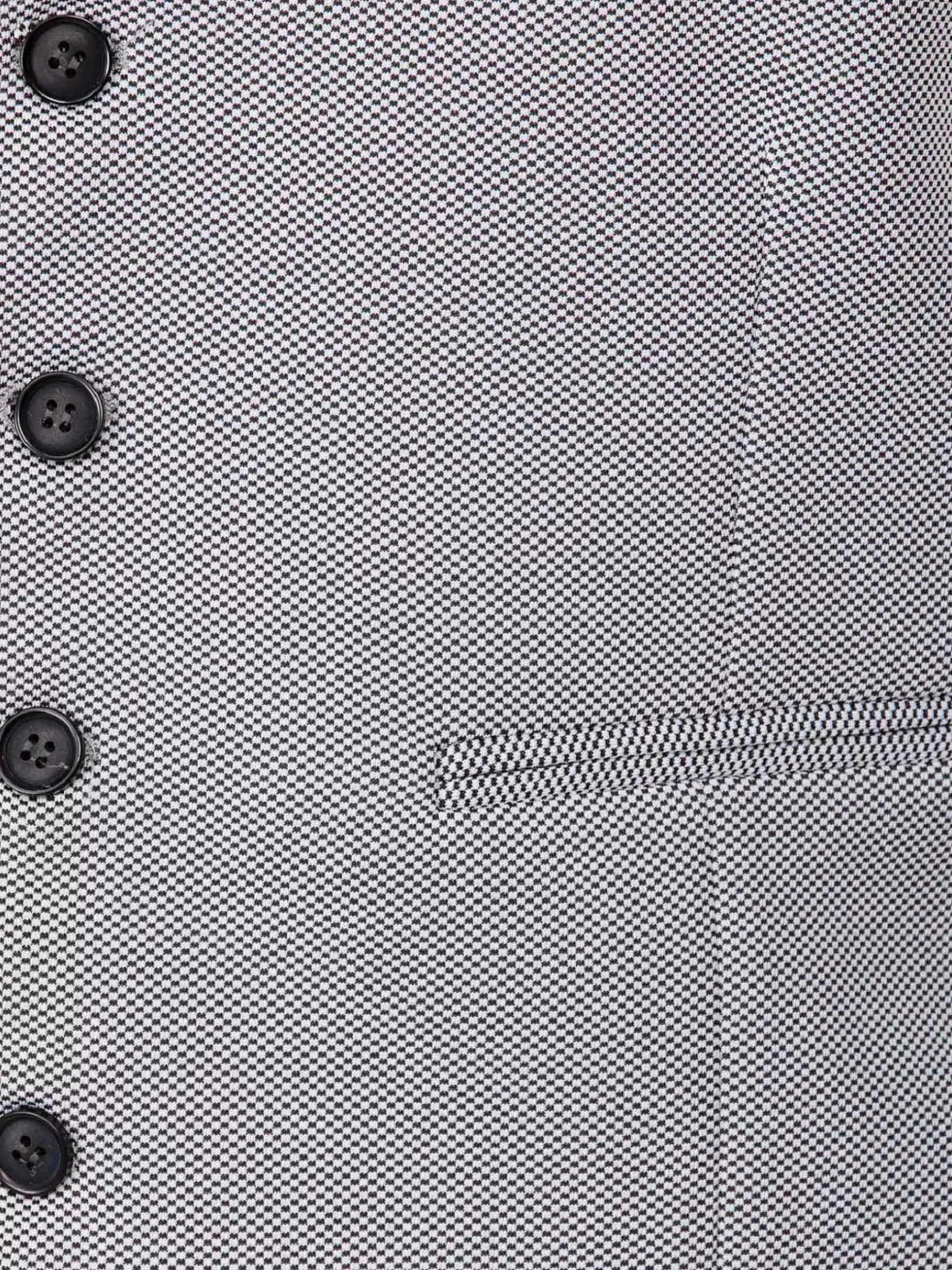 Wam Denim Gilets|Plaid Vest 70067 Nolan Grey