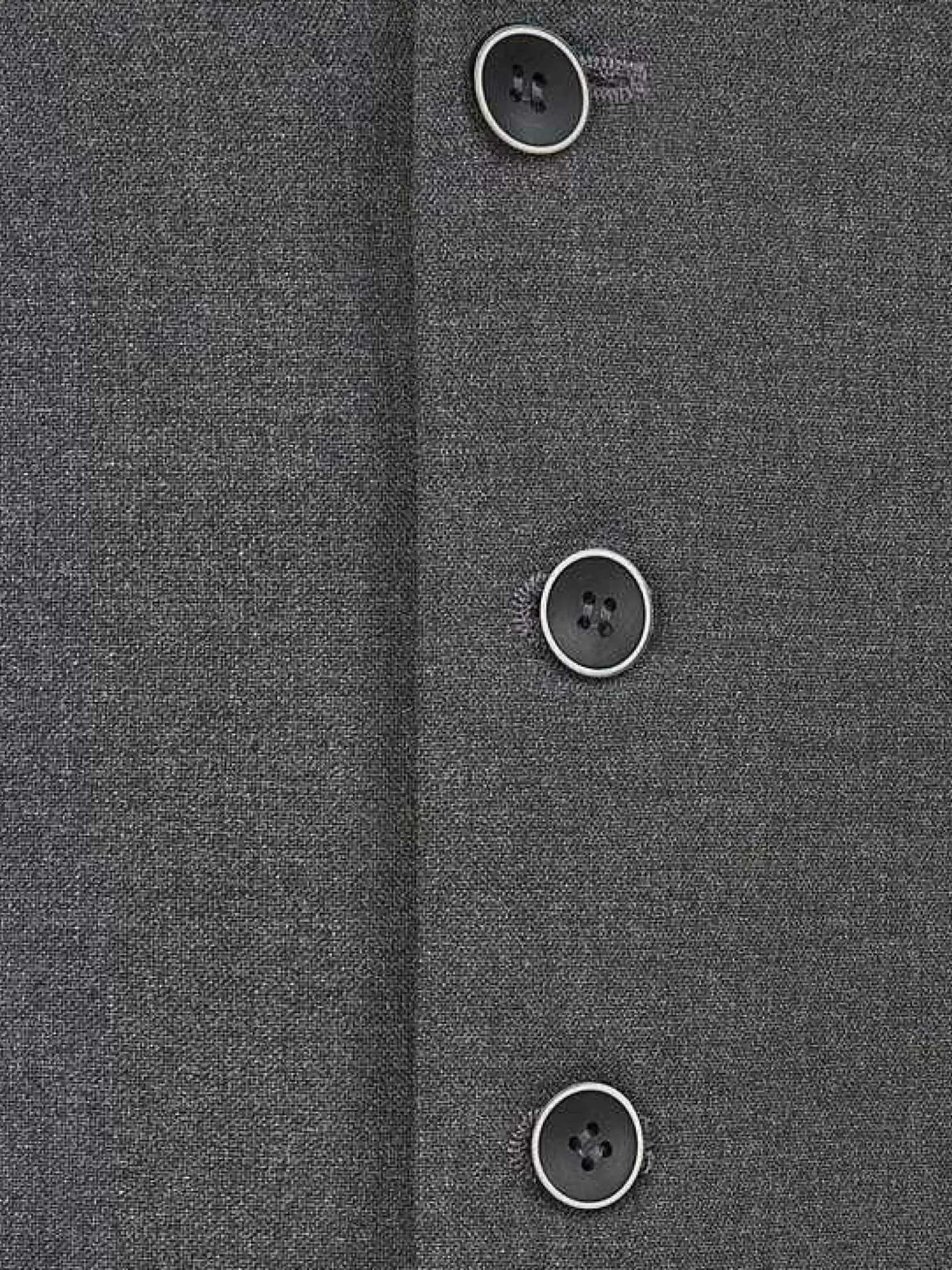 Wam Denim Gilets|Plaid Vest 74111 Strazburg Anthracite