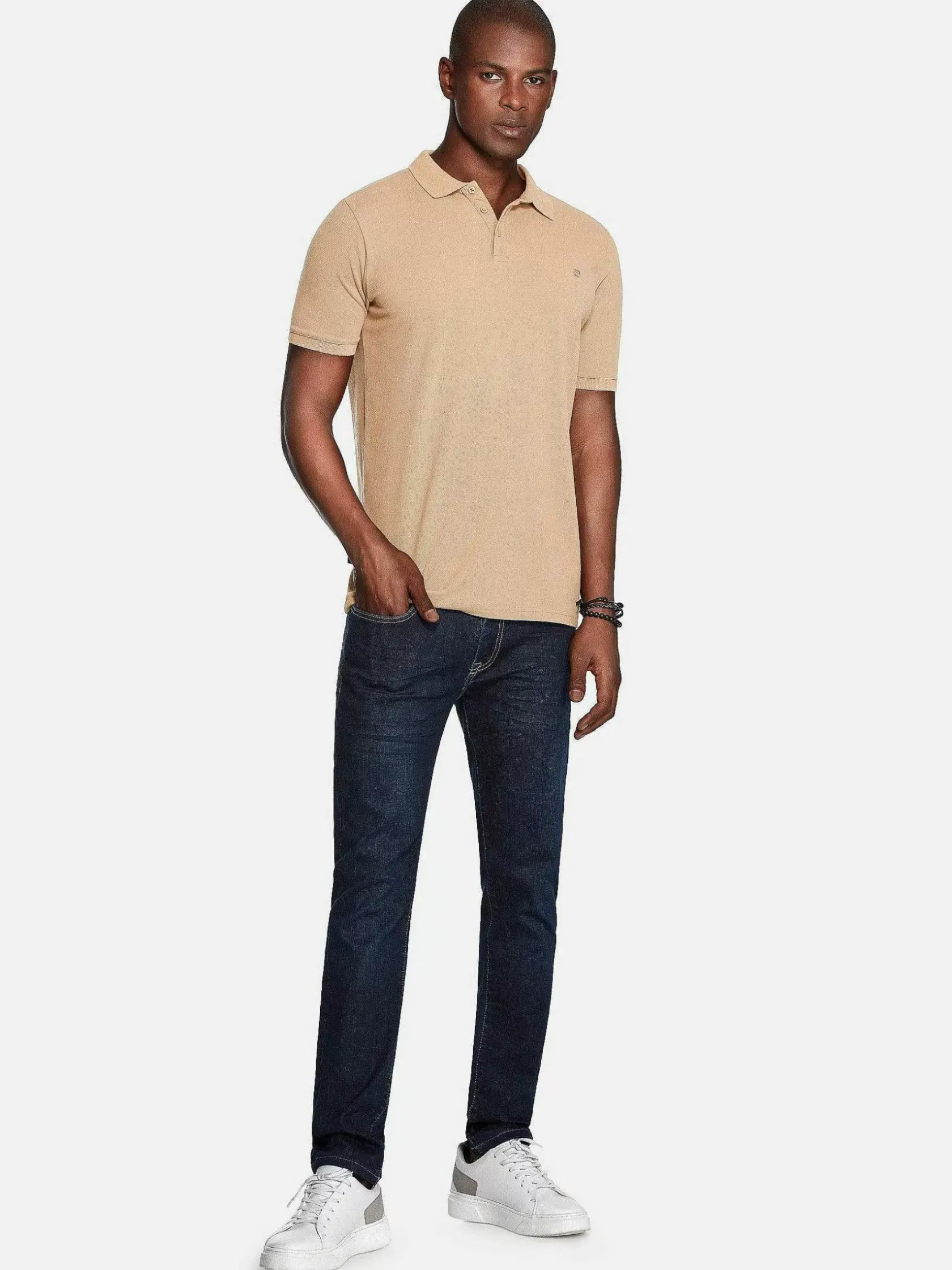 Wam Denim Polo'S|Polo 89364 Bremgarten Light Beige