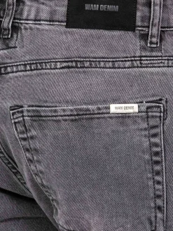 Wam Denim Jeans|Rance Regular Fit Anthracite Faded Jeans
