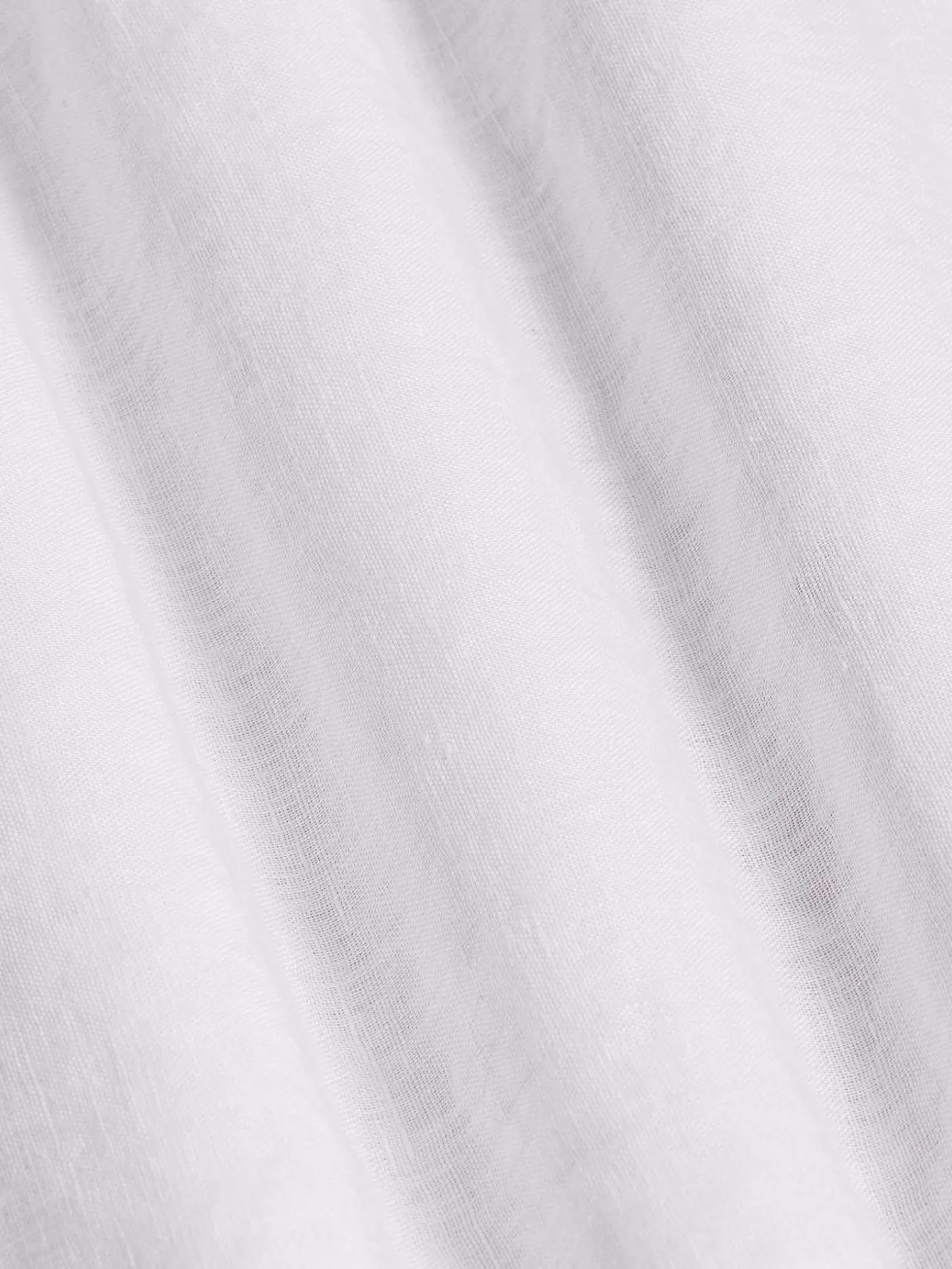 Wam Denim Overhemd Lange Mouwen|Redention Linen White Overhemd Lange Mouw