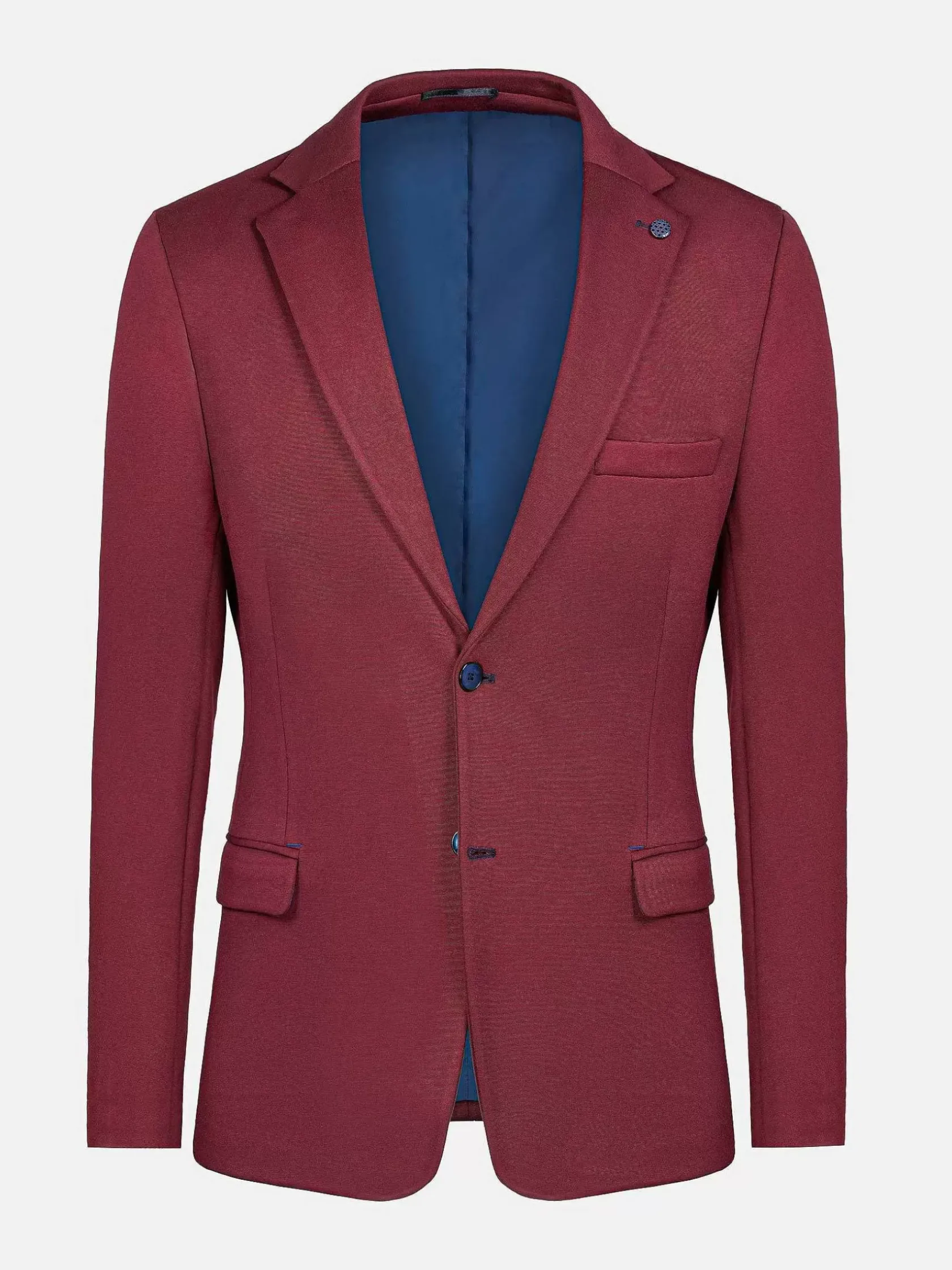 Wam Denim Colberts|Relaxed Slim Fit Monarch Dark Red Colbert