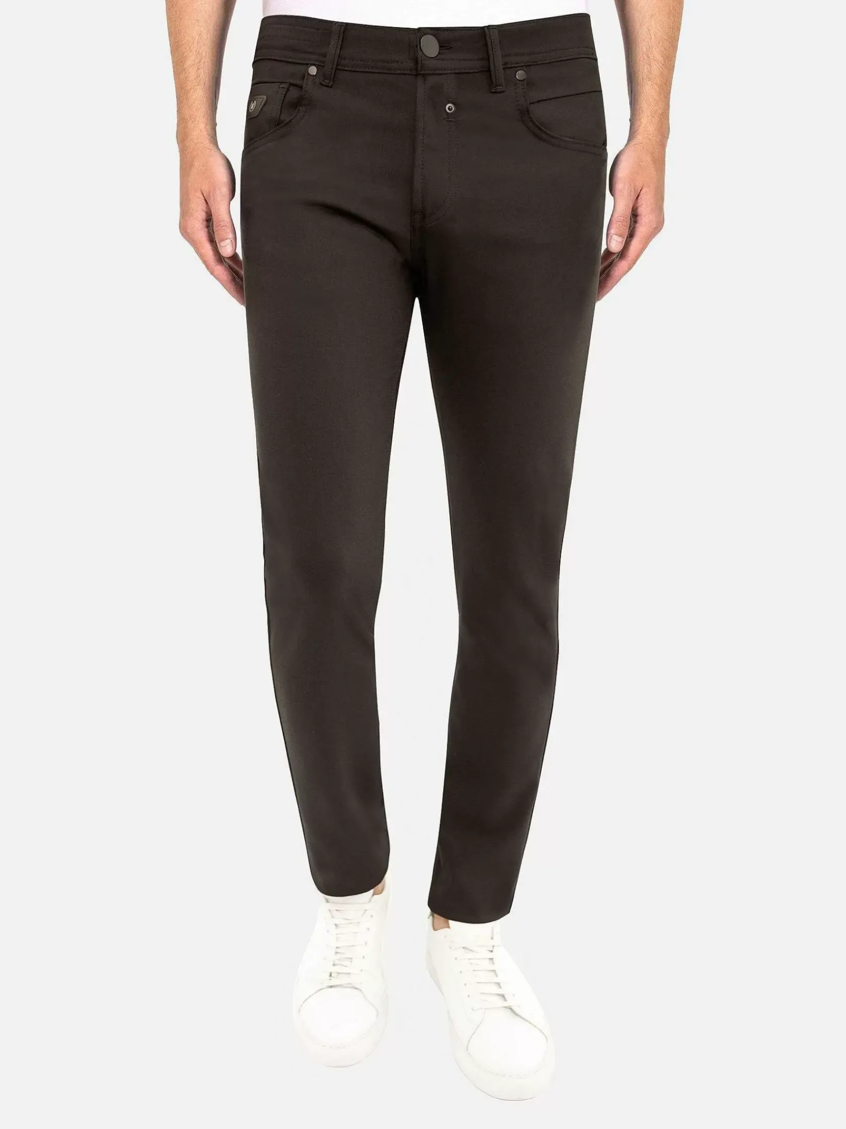 Wam Denim Jeans|Ricky Slim Fit Black Jeans