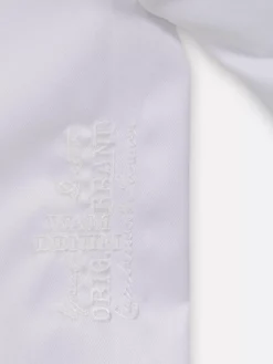 Wam Denim Overhemd Lange Mouwen|Romney Solid White Overhemd Lange Mouw
