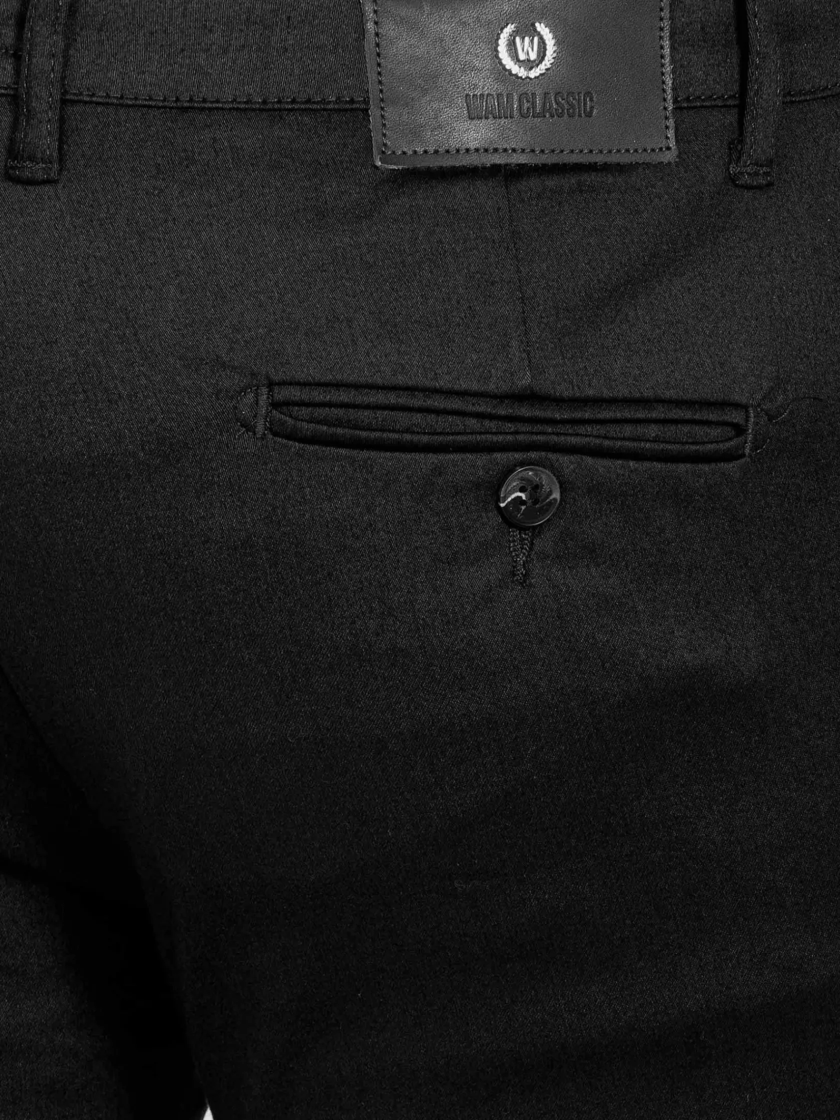 Wam Denim Chino'S|Scarlet Slim Fit Black Chino