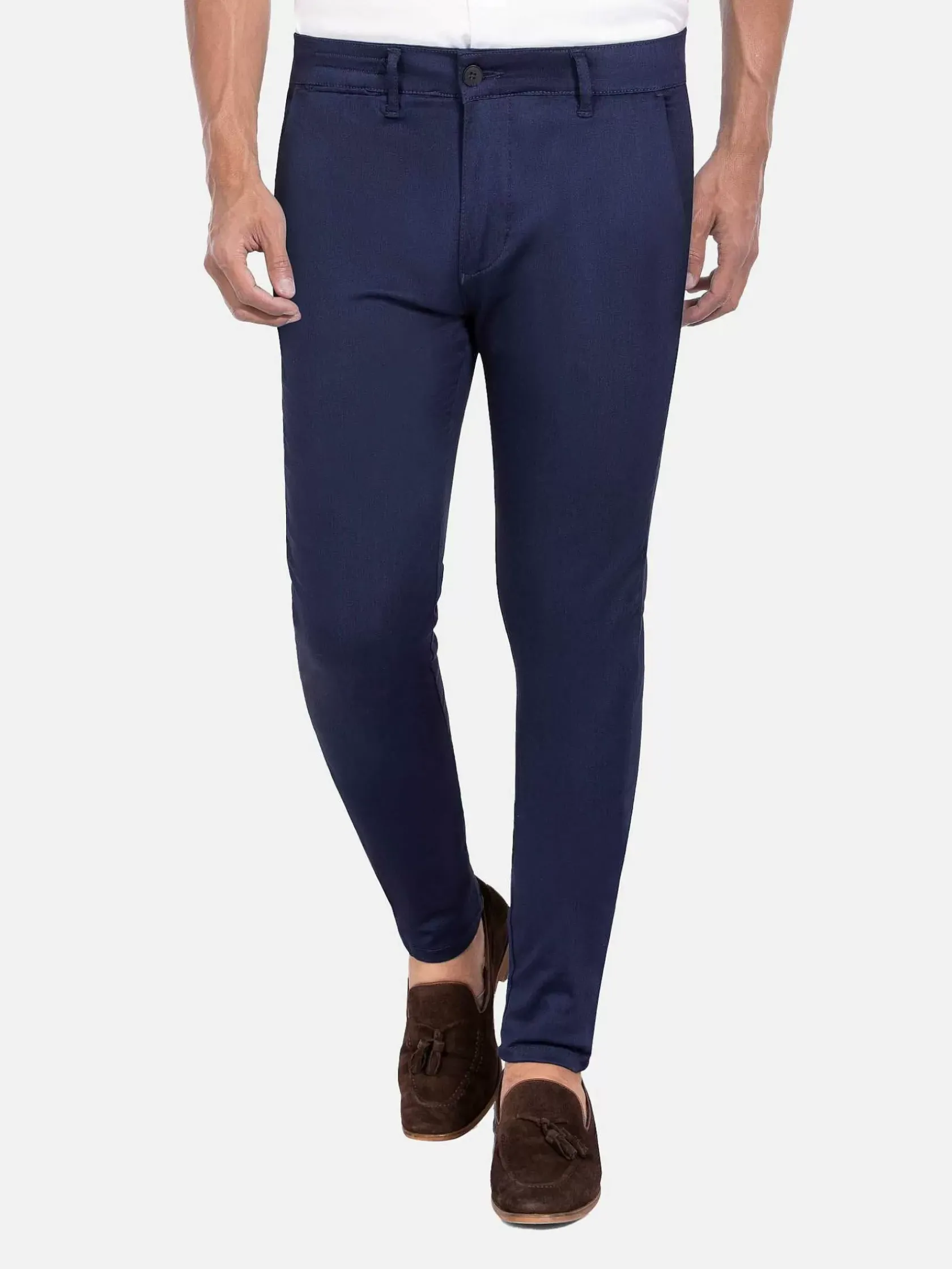 Wam Denim Chino'S|Scarlet Slim Fit Navy Chino